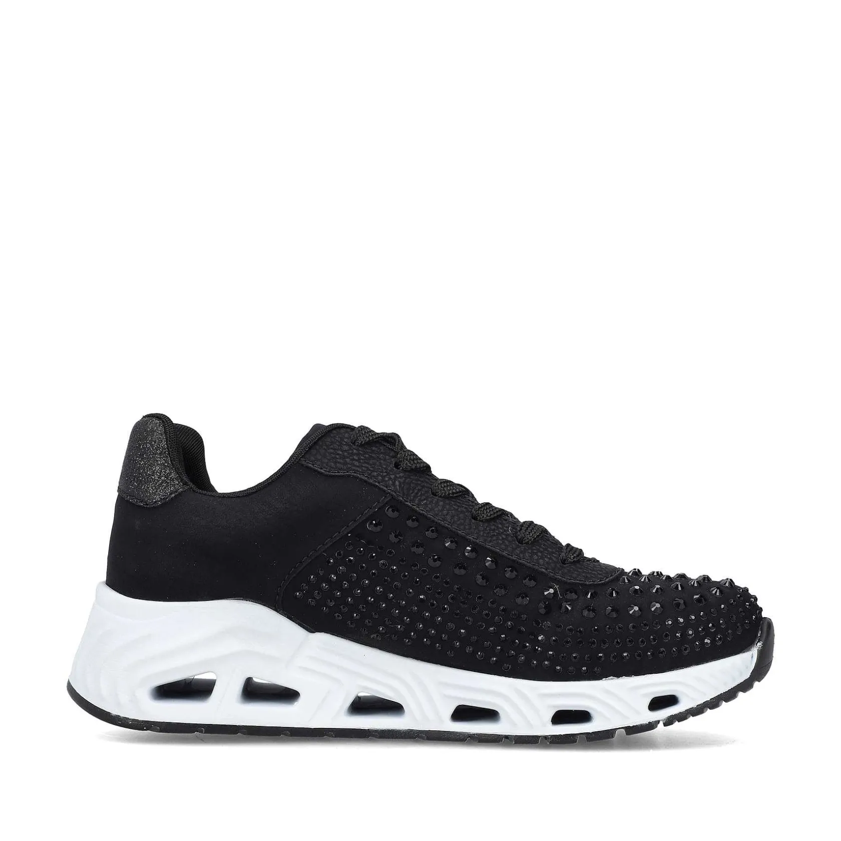 Rieker Vegan-Women'S Sneaker Low Deep Black