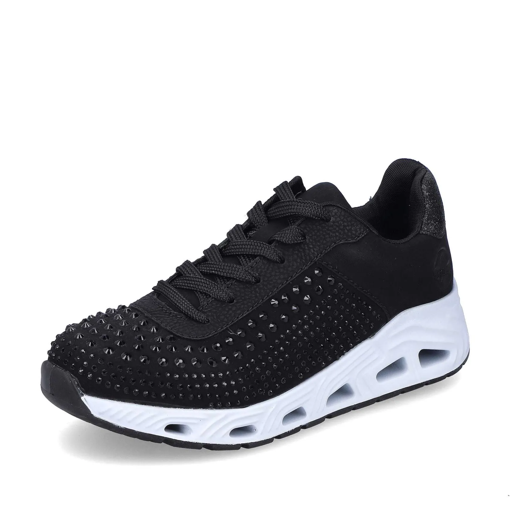 Rieker Vegan-Women'S Sneaker Low Deep Black