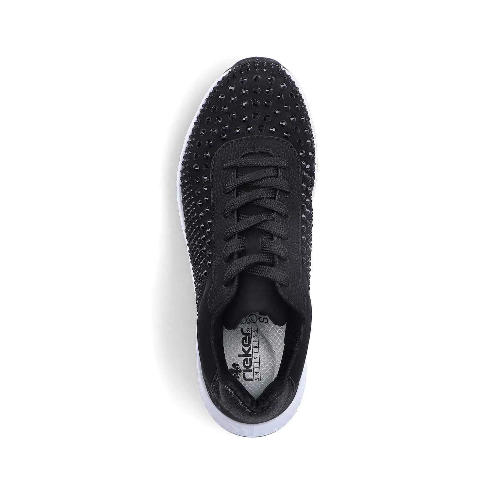 Rieker Vegan-Women'S Sneaker Low Deep Black