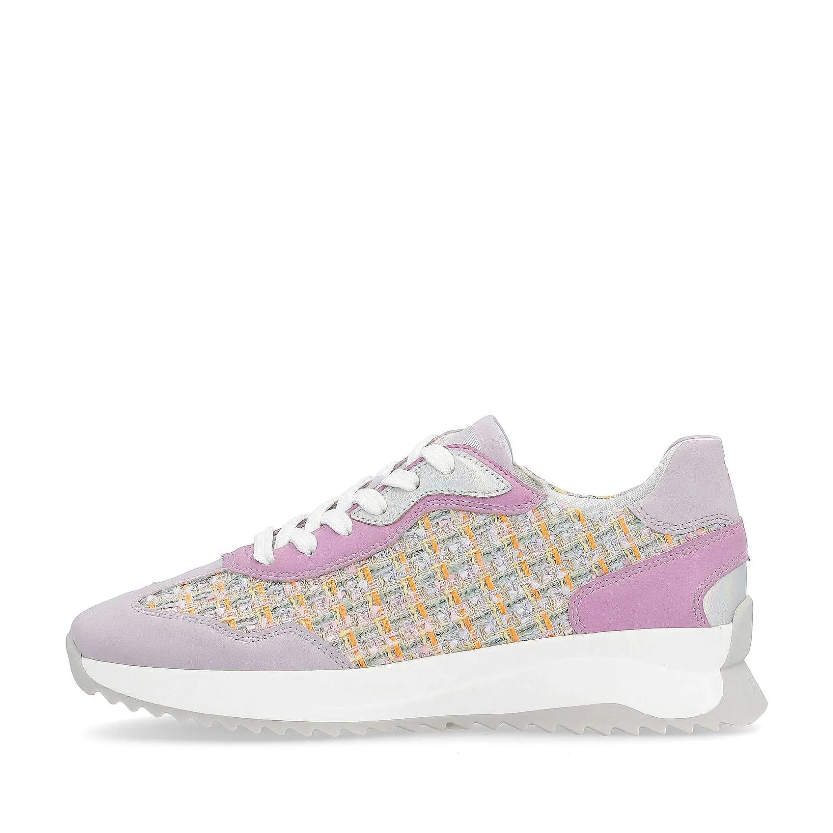 Rieker Colorful Styles-Women'S Sneaker Low Lavender Multi