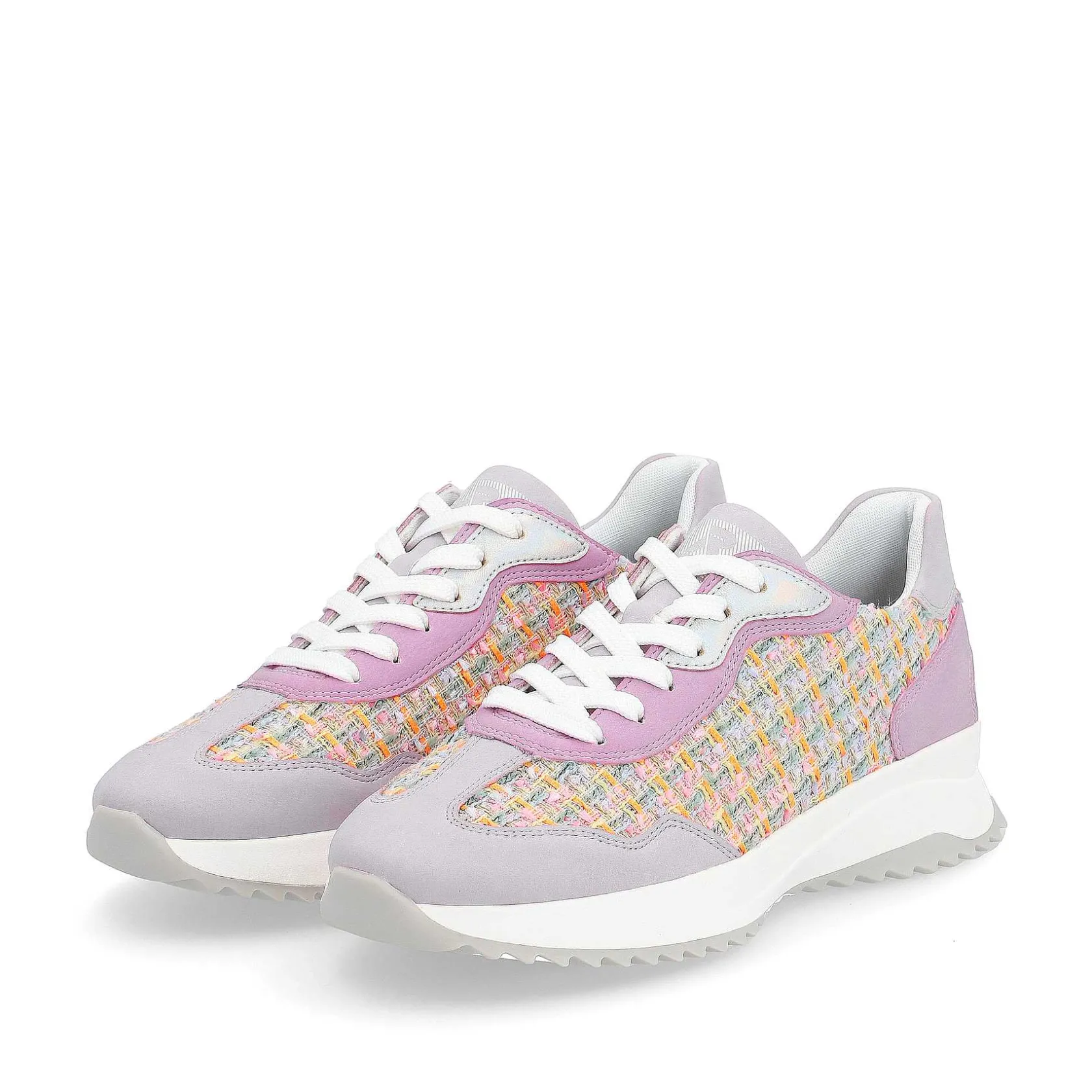 Rieker Colorful Styles-Women'S Sneaker Low Lavender Multi