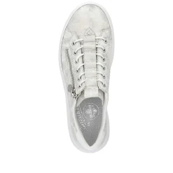 Rieker Sneakers-Women'S Sneaker Low Gray White