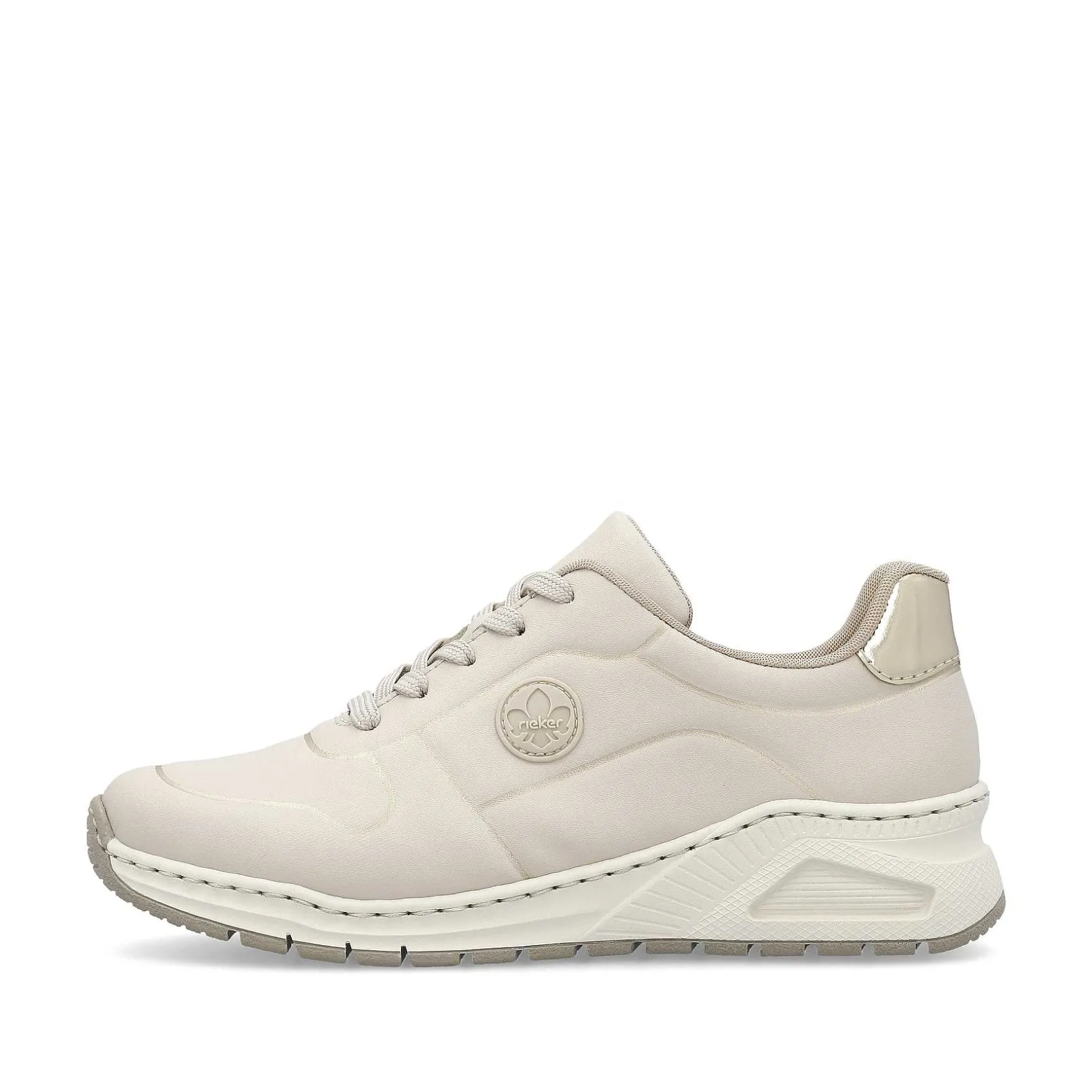 Rieker Sneakers-Women'S Sneaker Low Light Beige