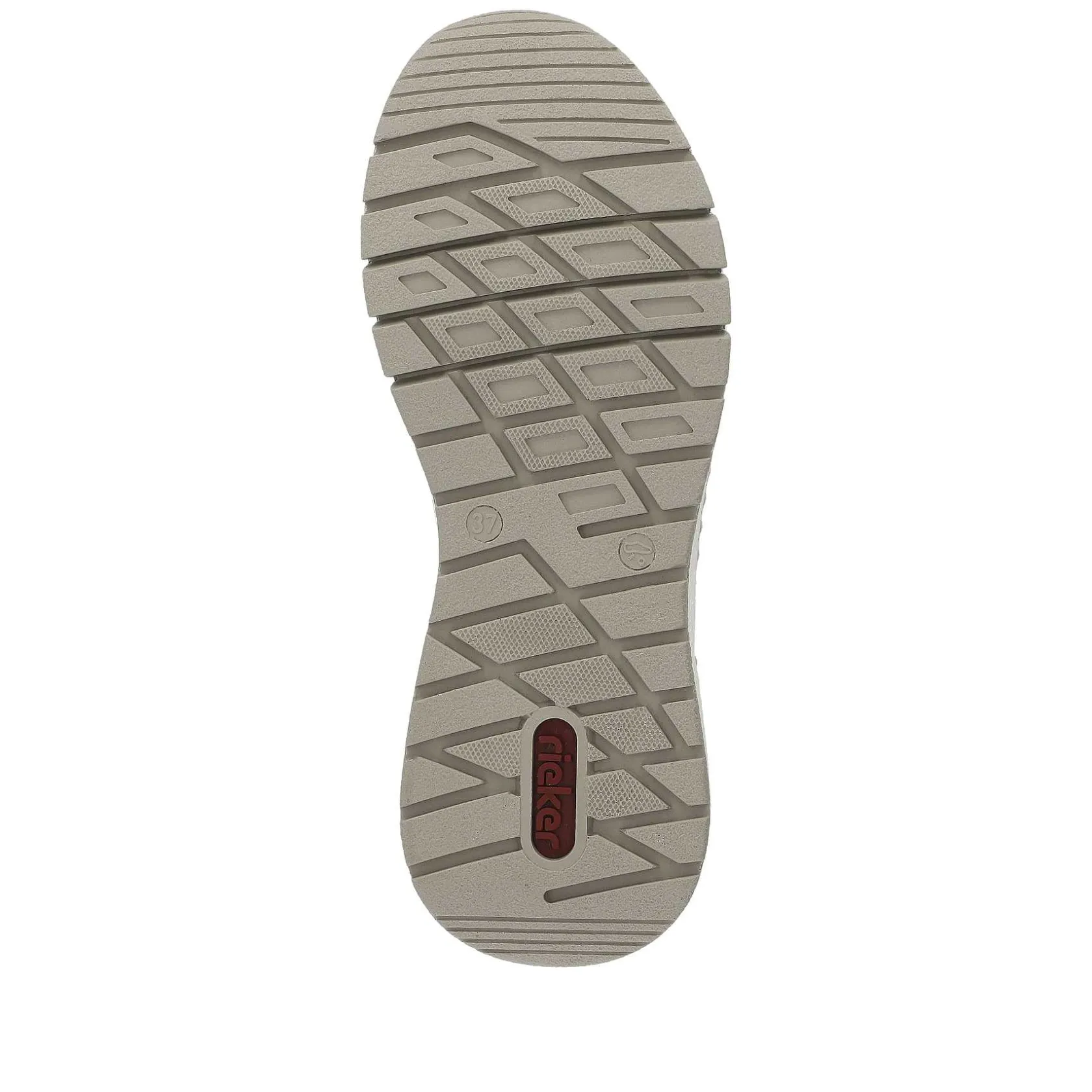 Rieker Sneakers-Women'S Sneaker Low Light Beige