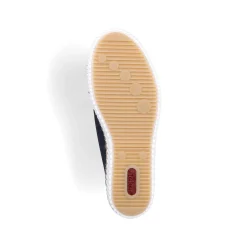 Rieker Vegan-Women'S Sneaker Low Steel Blue