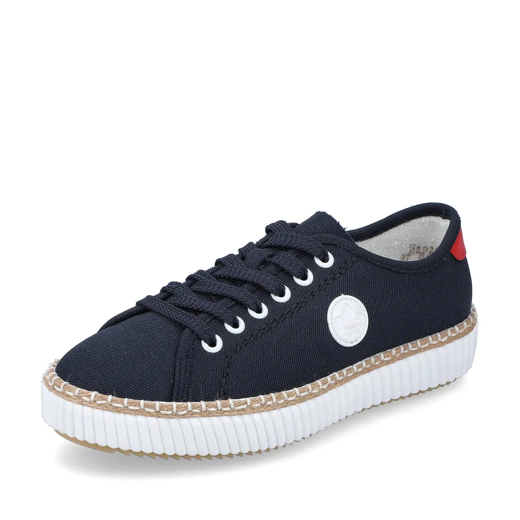 Rieker Vegan-Women'S Sneaker Low Steel Blue