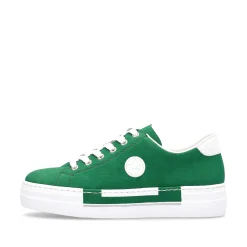 Rieker Colorful Styles-Women'S Sneaker Low Grass Green