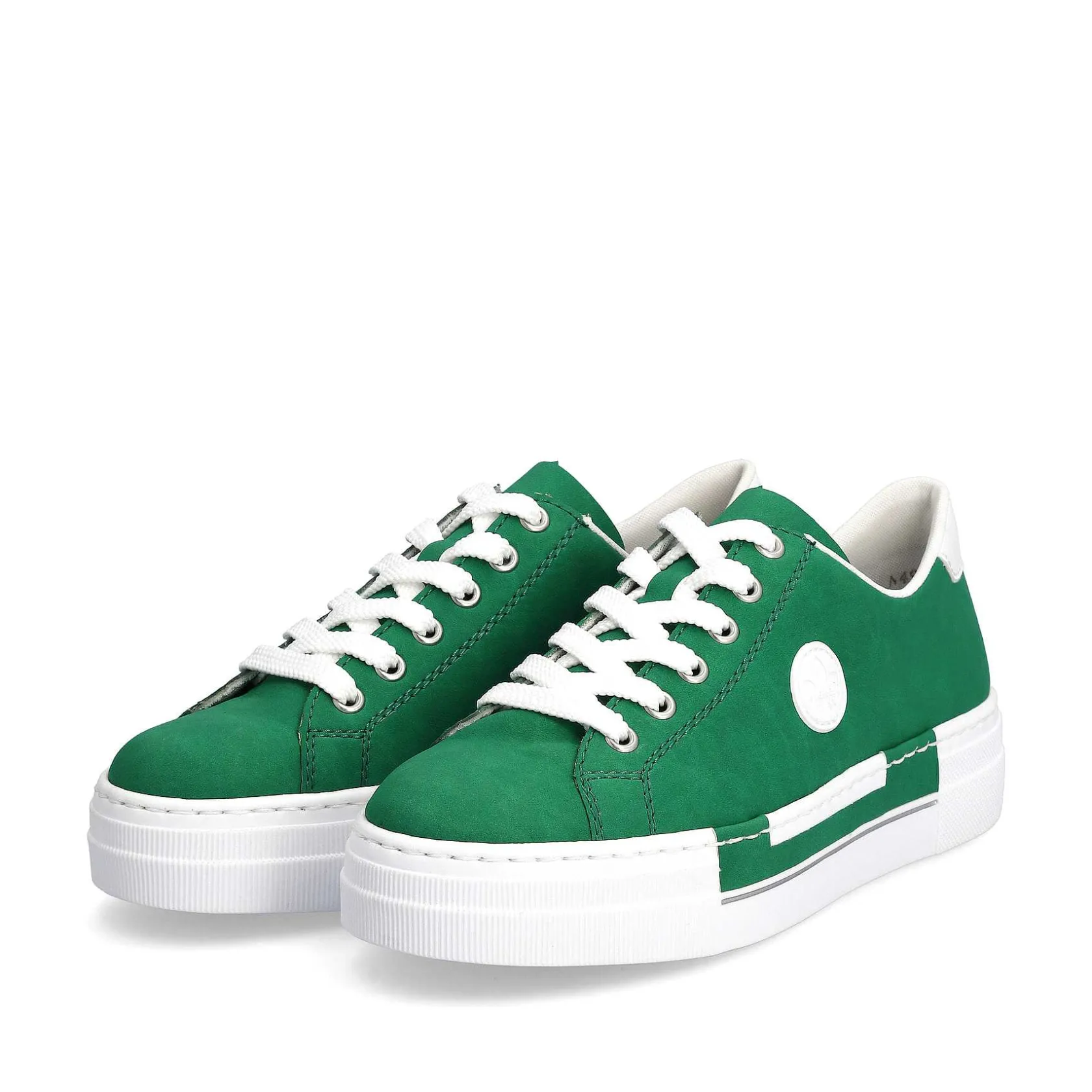 Rieker Colorful Styles-Women'S Sneaker Low Grass Green