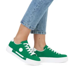 Rieker Colorful Styles-Women'S Sneaker Low Grass Green