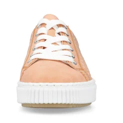 Rieker Colorful Styles-Women'S Sneaker Low Pastel Orange