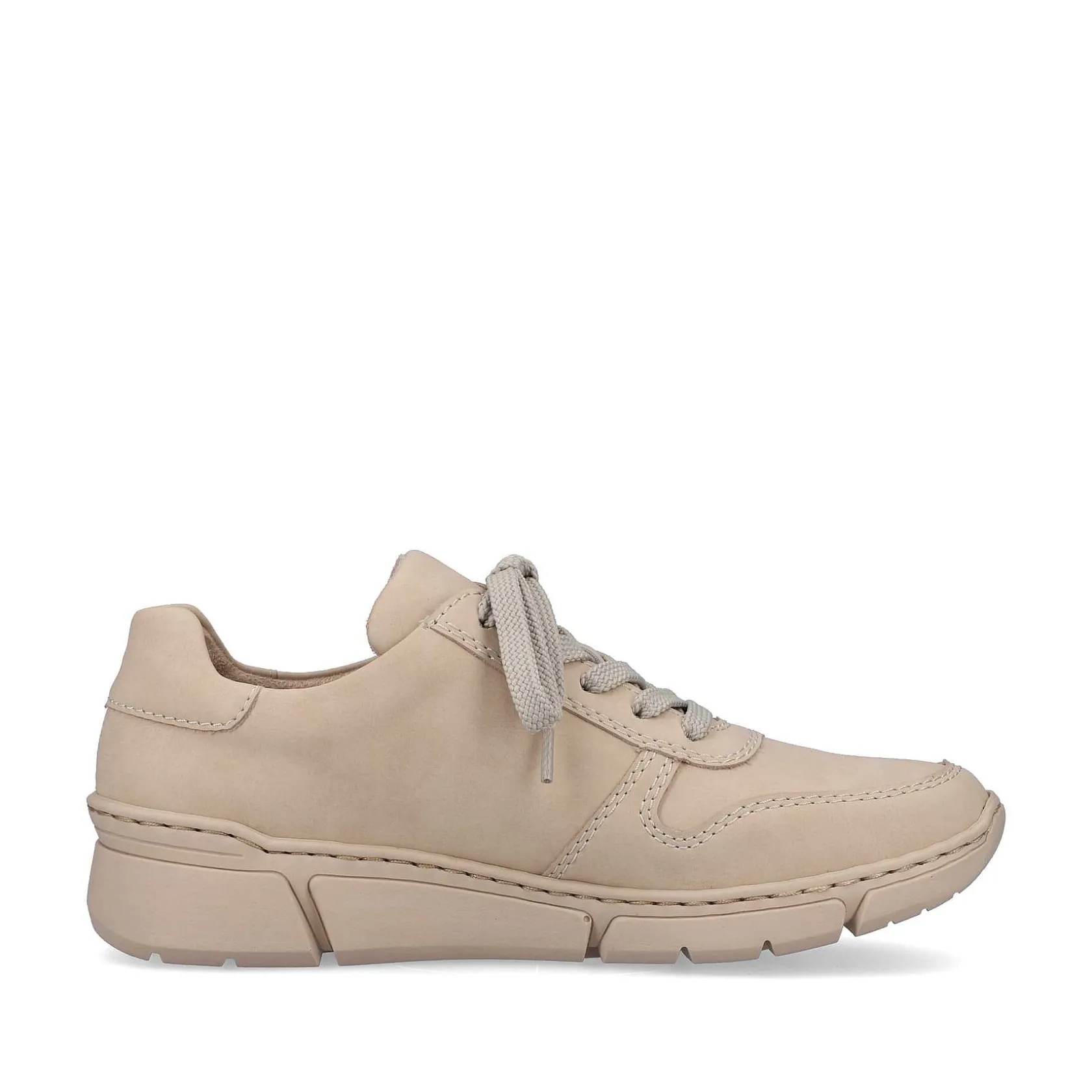 Rieker Sneakers-Women'S Sneaker Low Cream Beige