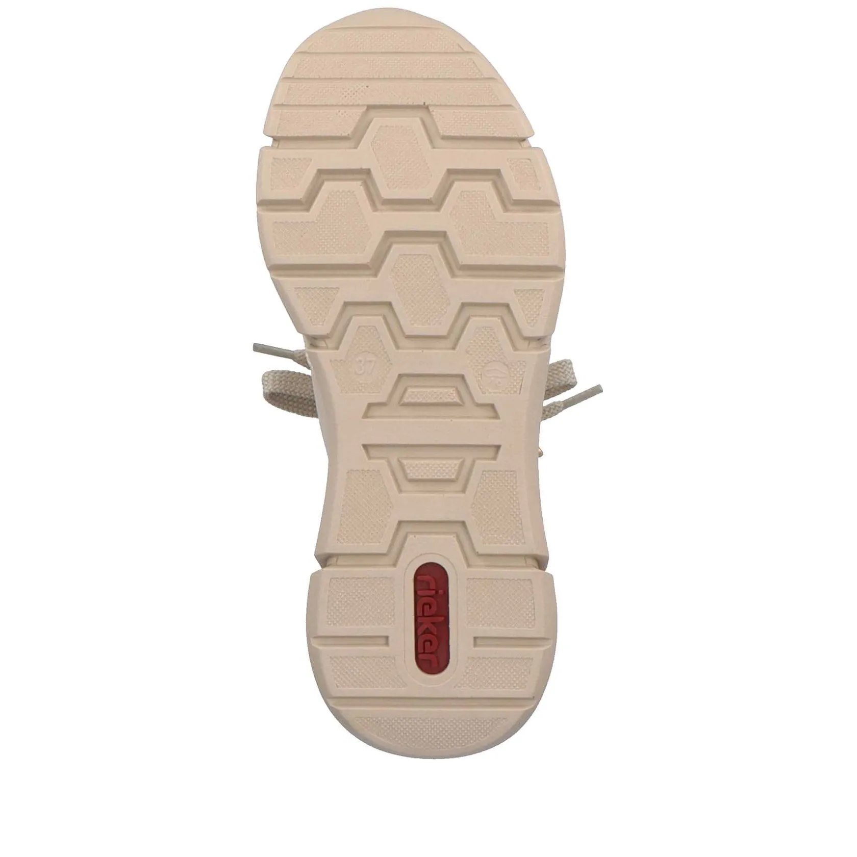 Rieker Sneakers-Women'S Sneaker Low Cream Beige