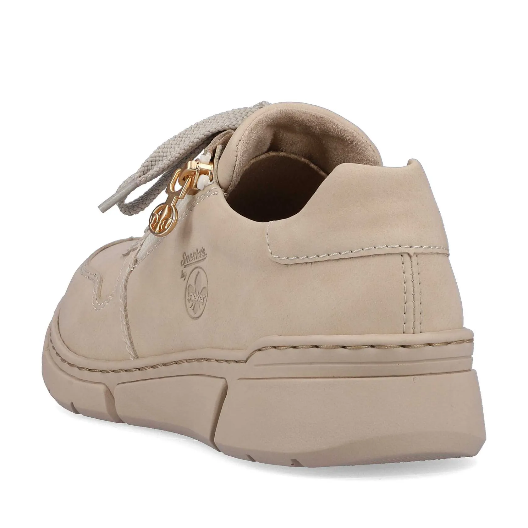 Rieker Sneakers-Women'S Sneaker Low Cream Beige