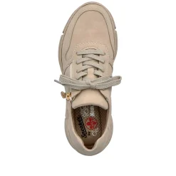 Rieker Sneakers-Women'S Sneaker Low Cream Beige