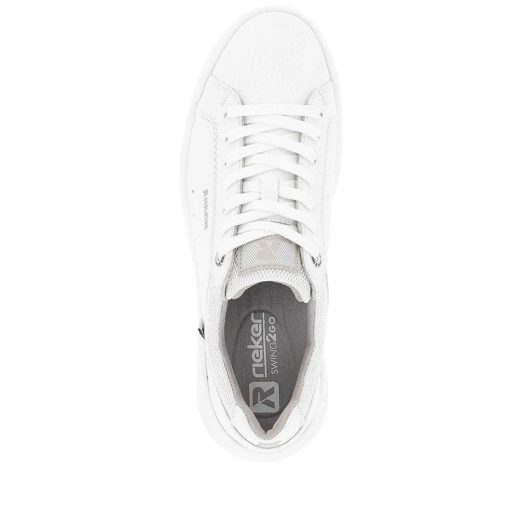 Rieker Sneakers-Women'S Sneaker Low Swan White
