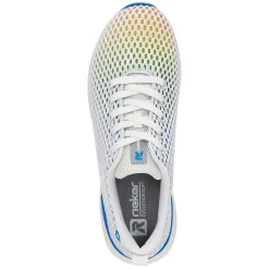 Rieker Colorful Styles-Women'S Sneaker Low Crystal-White Rainbow