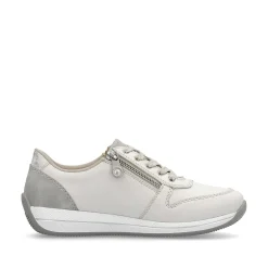 Rieker Sneakers-Women'S Sneaker Low Cream White