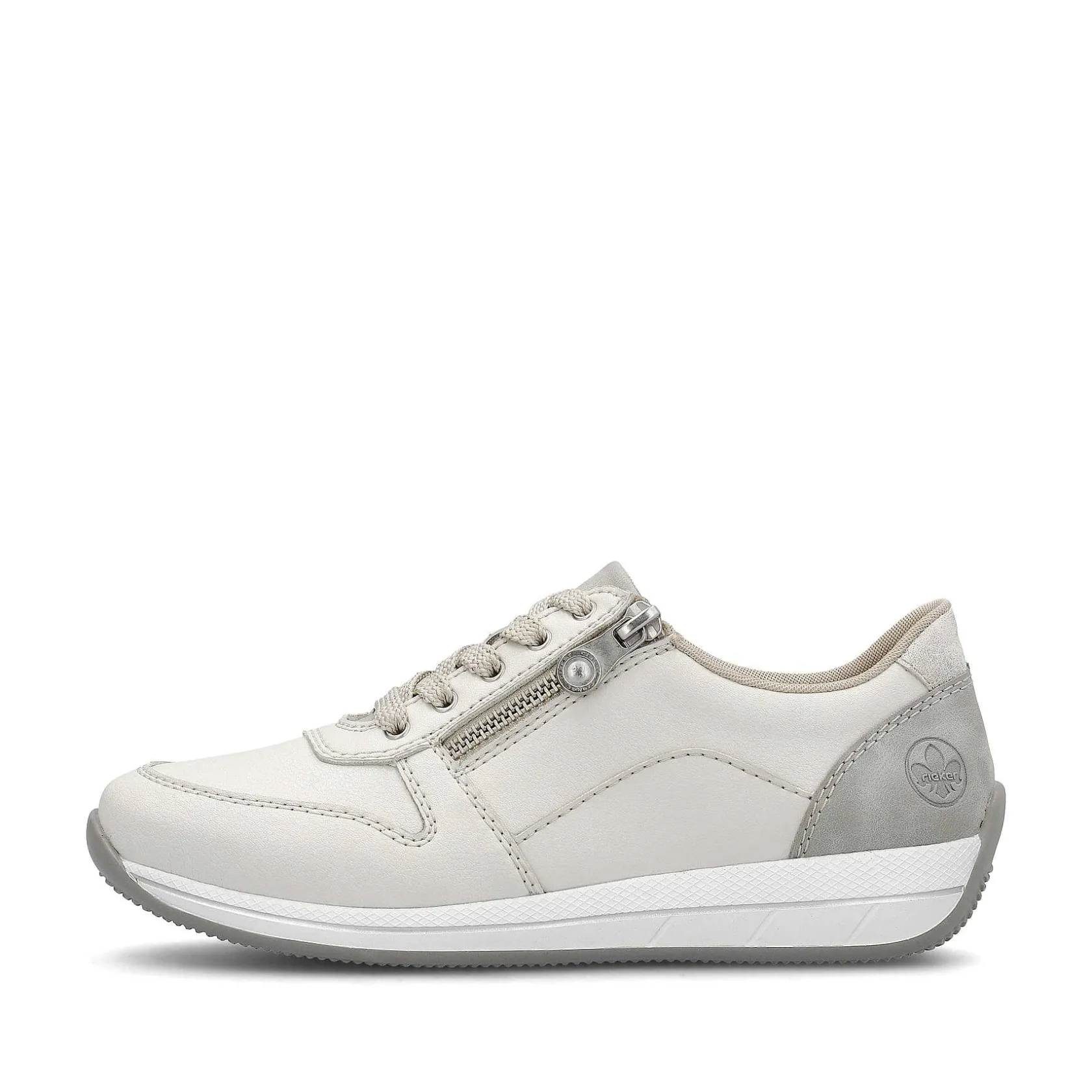 Rieker Sneakers-Women'S Sneaker Low Cream White