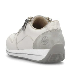 Rieker Sneakers-Women'S Sneaker Low Cream White