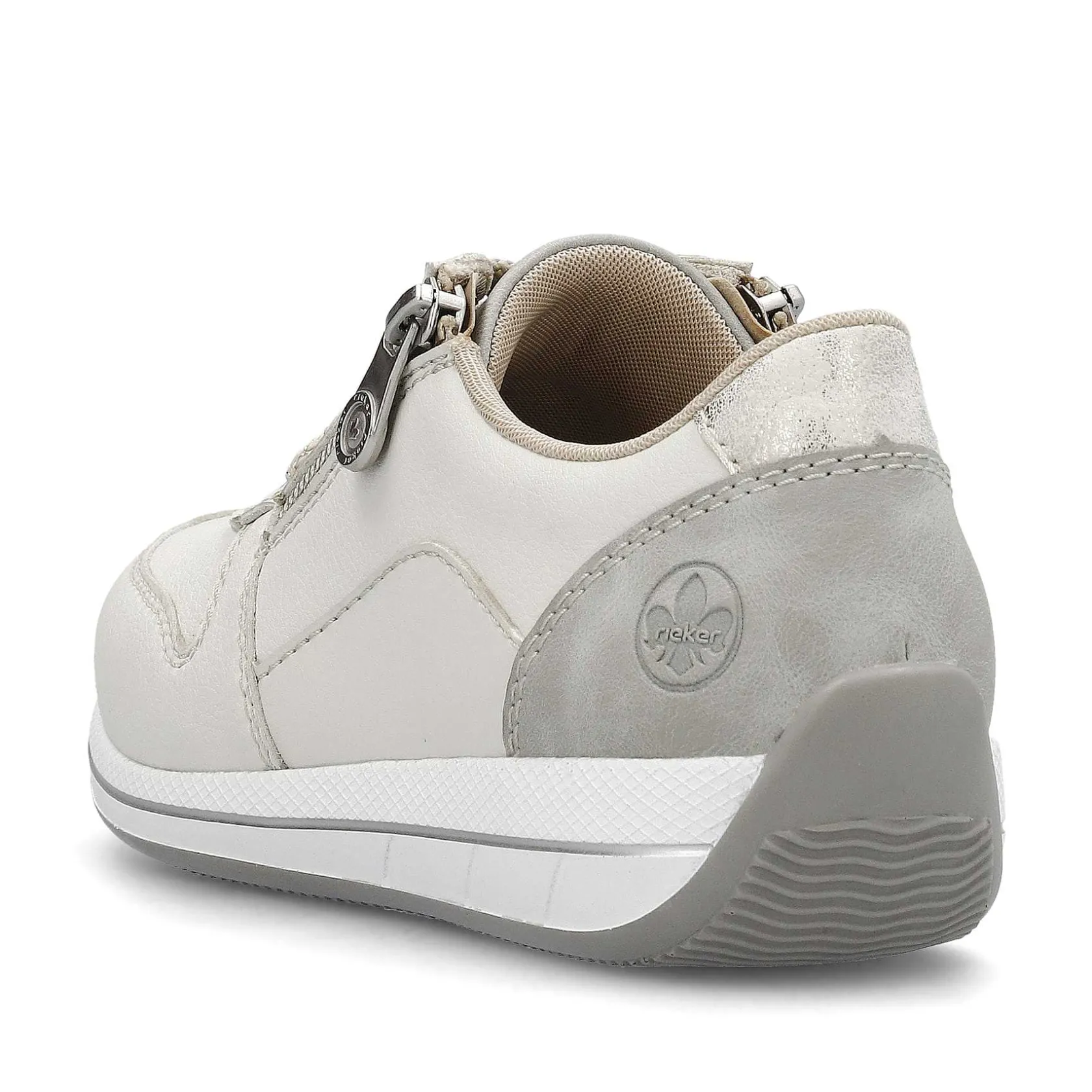 Rieker Sneakers-Women'S Sneaker Low Cream White