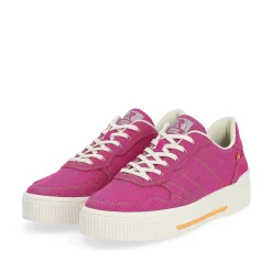 Rieker Colorful Styles-Women'S Sneaker Low Magenta