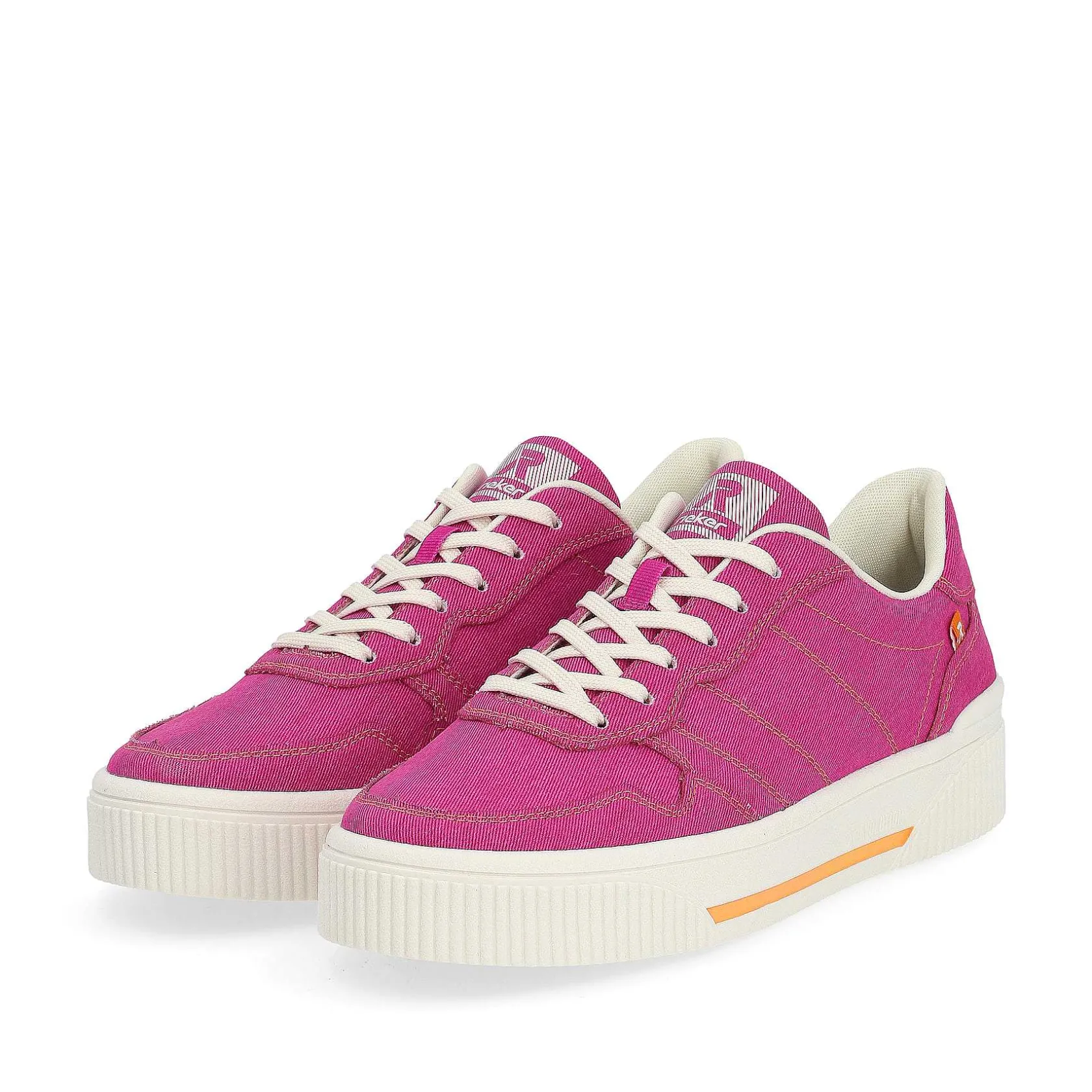 Rieker Colorful Styles-Women'S Sneaker Low Magenta