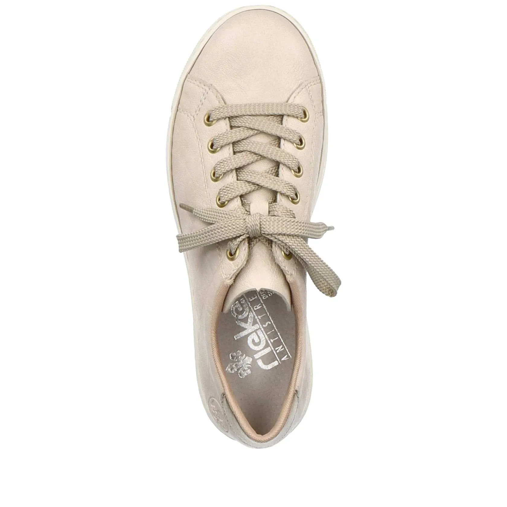 Rieker Sneakers-Women'S Sneaker Low Light Beige