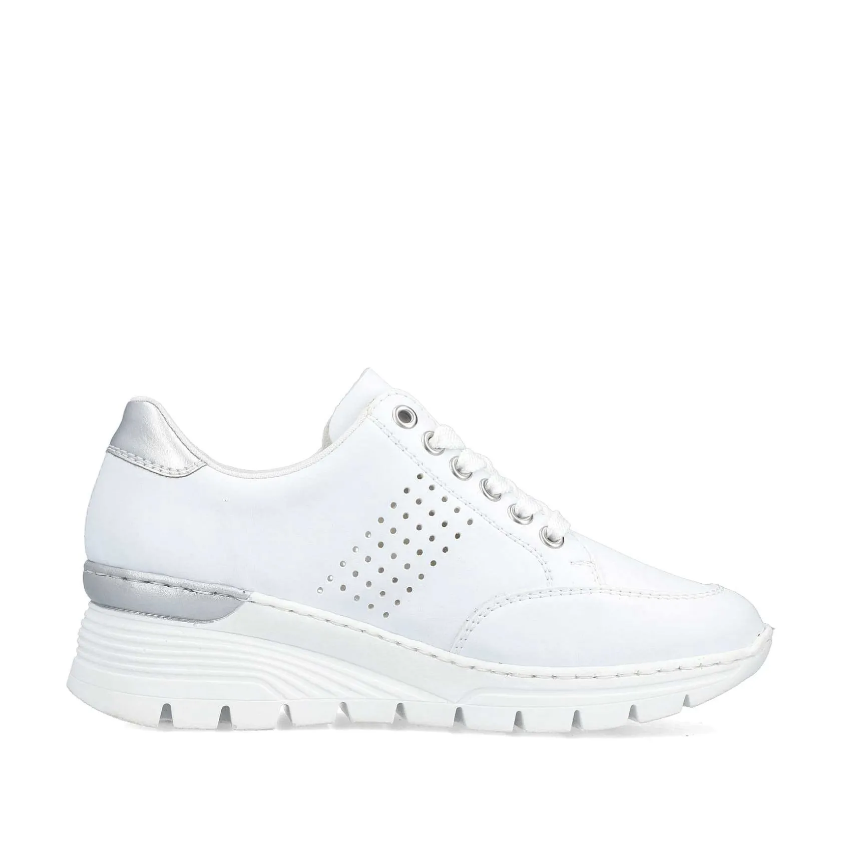 Rieker Sneakers-Women'S Sneaker Low Pure White