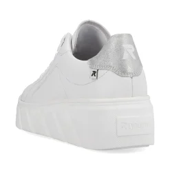 Rieker Sneakers-Women'S Sneaker Low Crystal White
