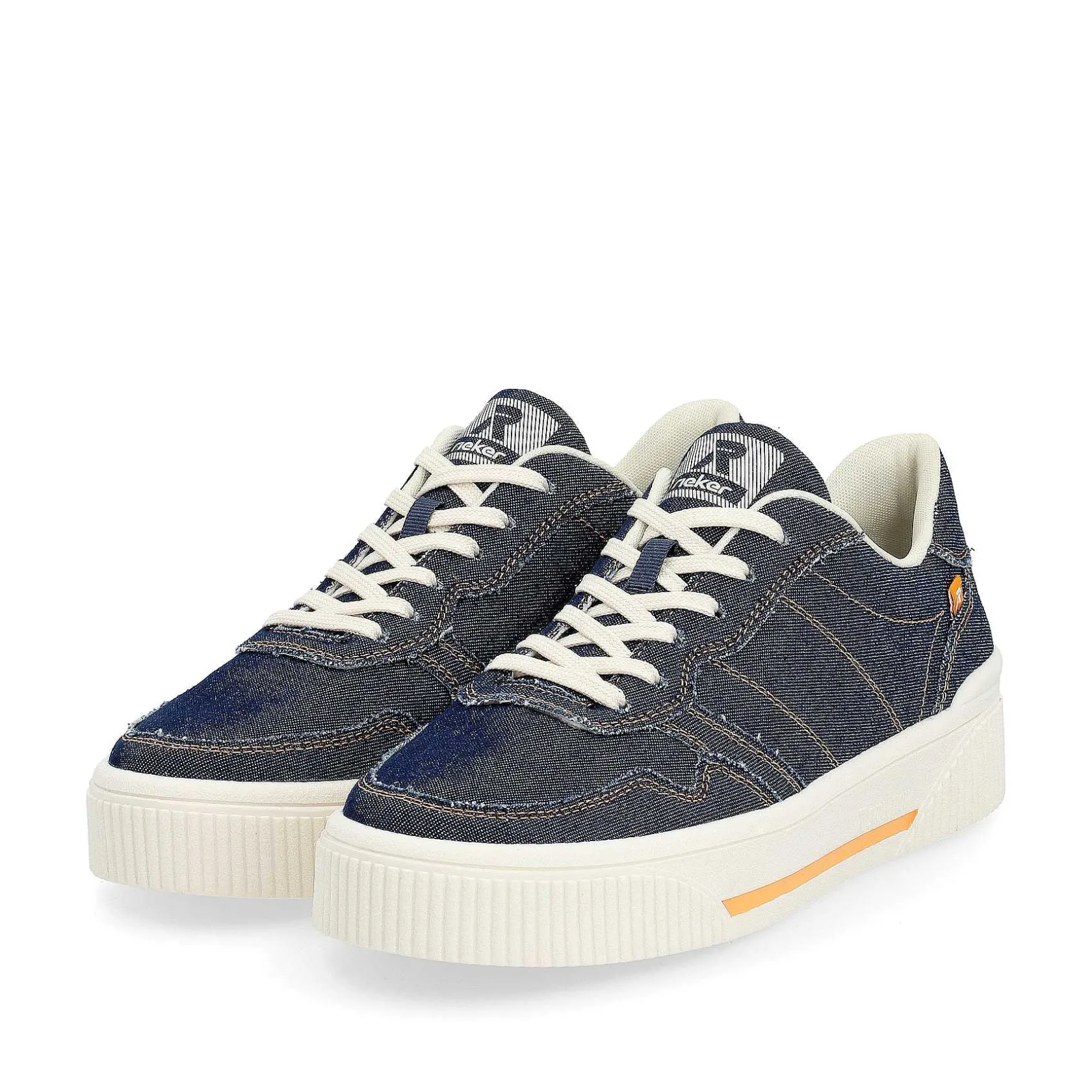 Rieker Sneakers-Women'S Sneaker Low Denim