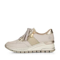 Rieker Sneakers-Women'S Sneaker Low Beige