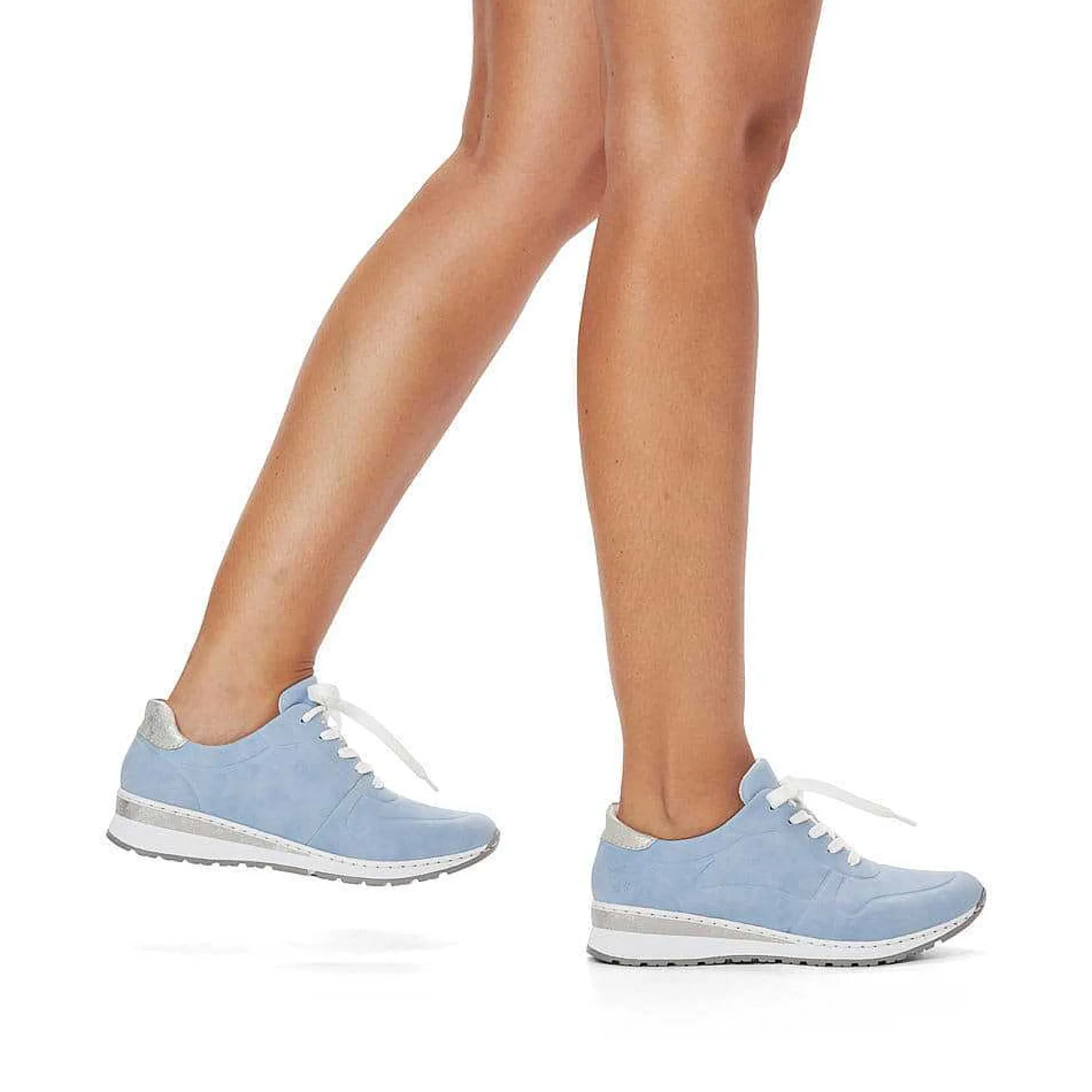 Rieker Sneakers-Women'S Sneaker Low Sky Blue