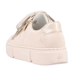 Rieker Sneakers-Women'S Sneaker Low Cream Beige