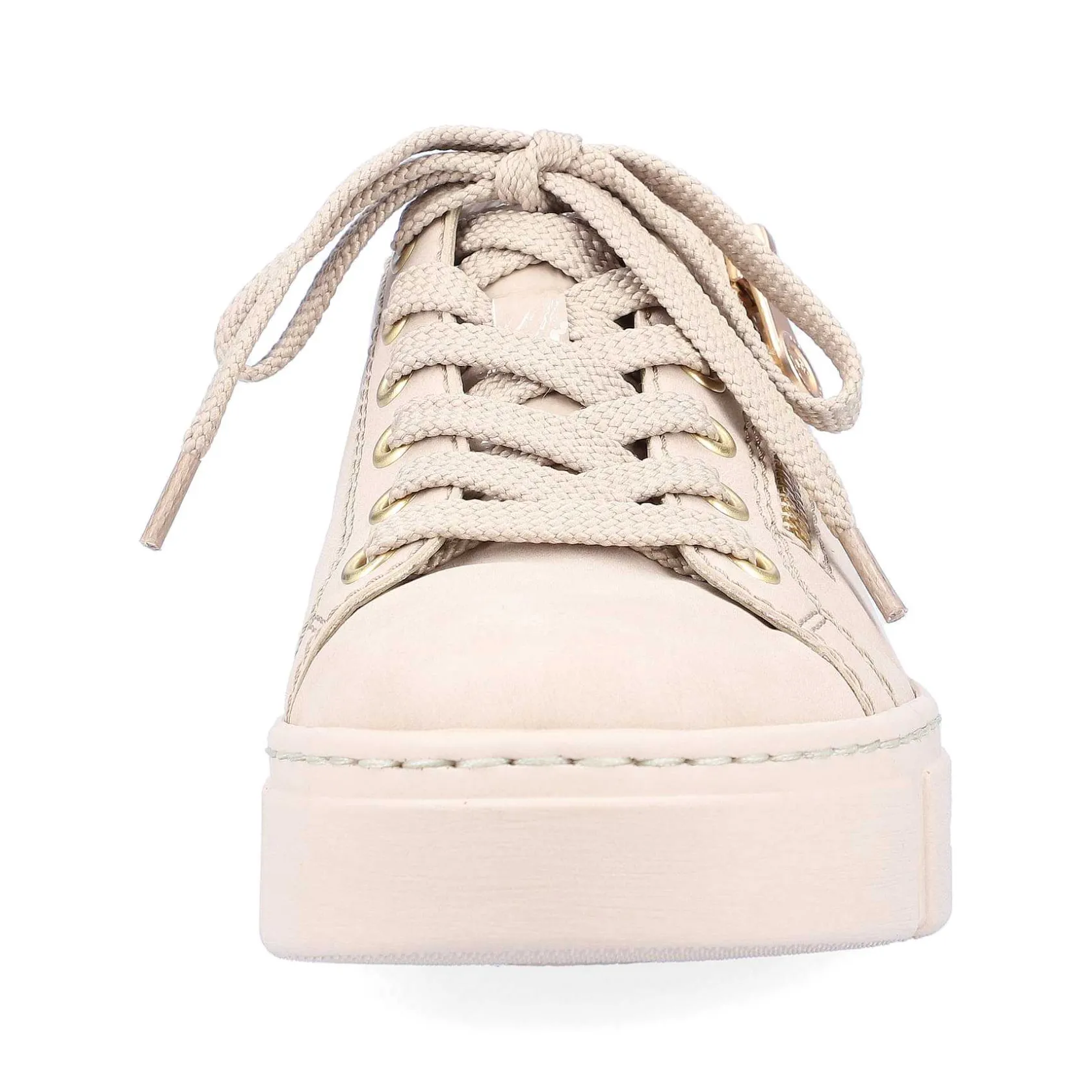 Rieker Sneakers-Women'S Sneaker Low Cream Beige