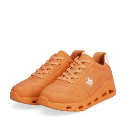 Rieker Colorful Styles-Women'S Sneaker Low Glowing Orange