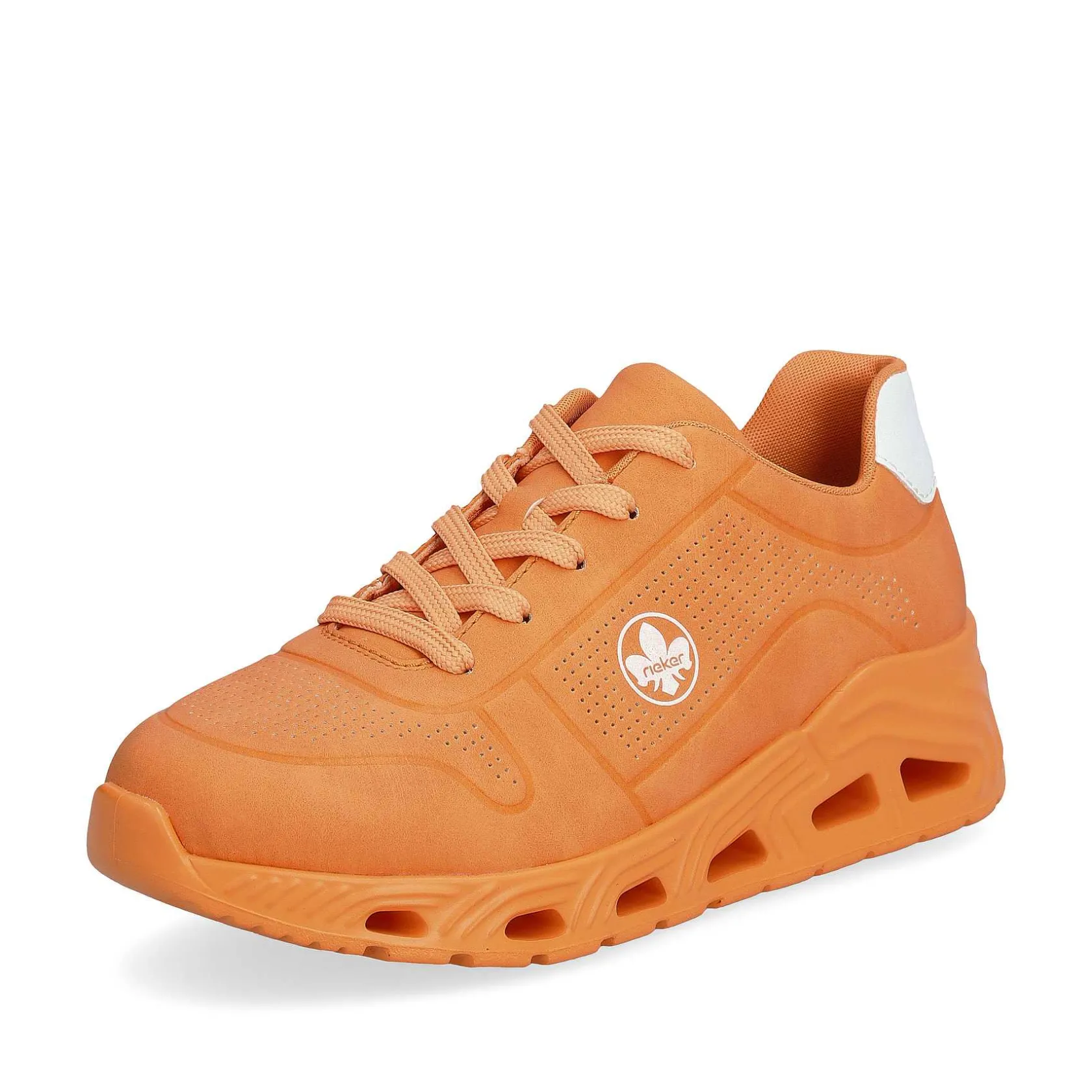 Rieker Colorful Styles-Women'S Sneaker Low Glowing Orange