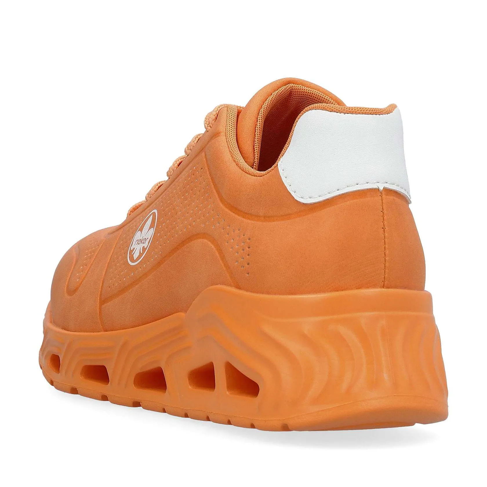 Rieker Colorful Styles-Women'S Sneaker Low Glowing Orange