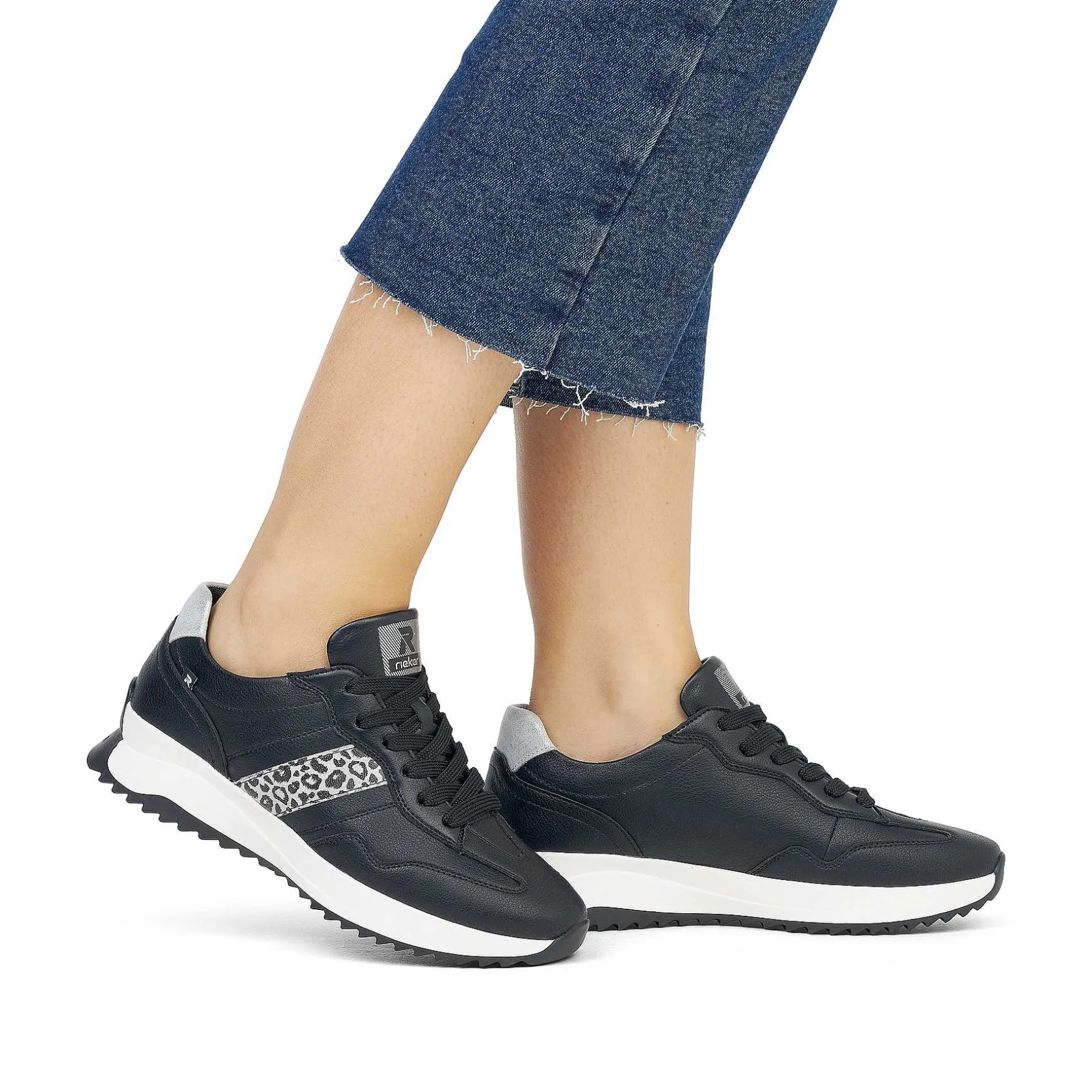 Rieker Sneakers-Women'S Sneaker Low Urban Black