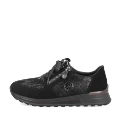 Rieker Sneakers-Women'S Sneaker Low Night Black