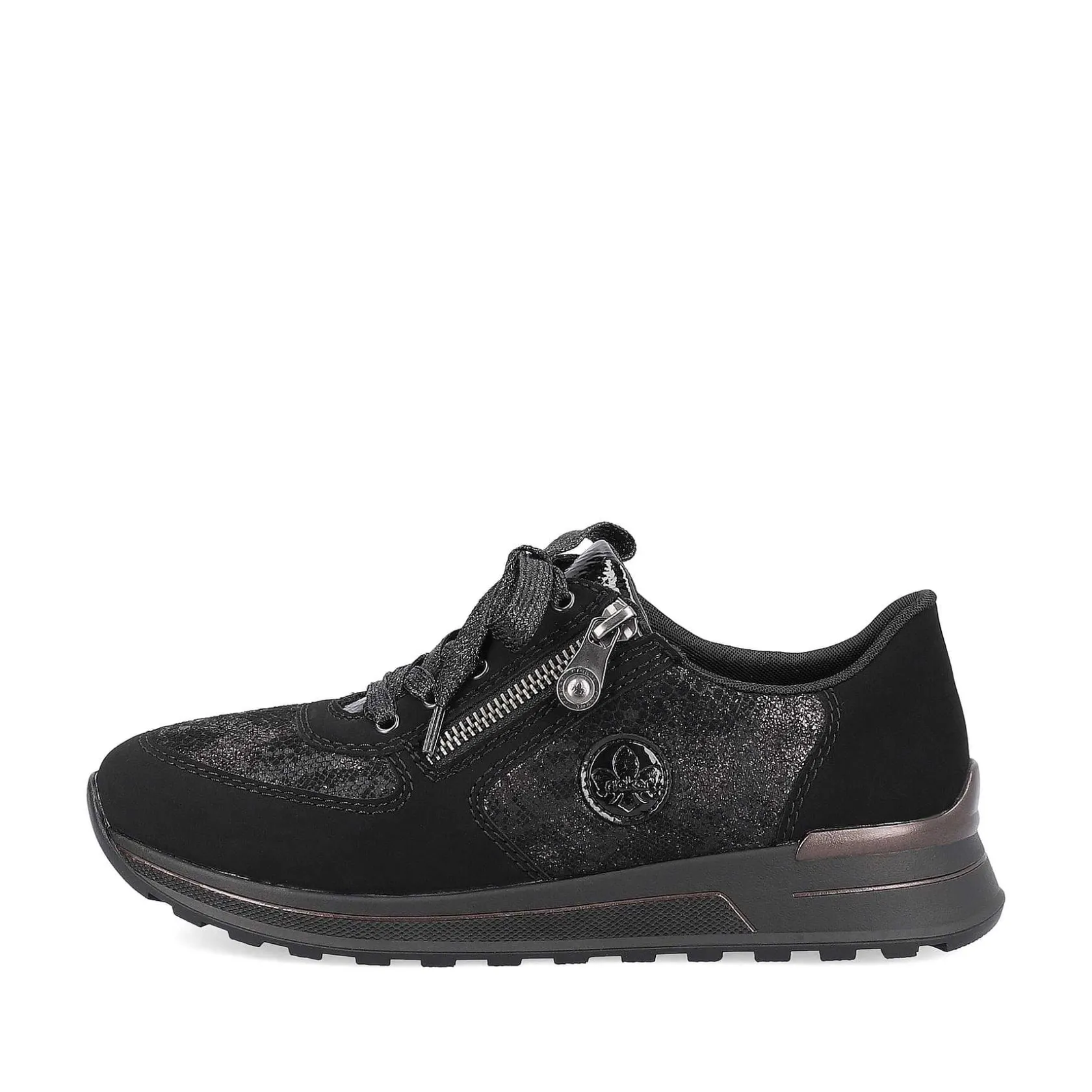 Rieker Sneakers-Women'S Sneaker Low Night Black