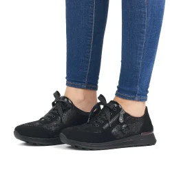 Rieker Sneakers-Women'S Sneaker Low Night Black