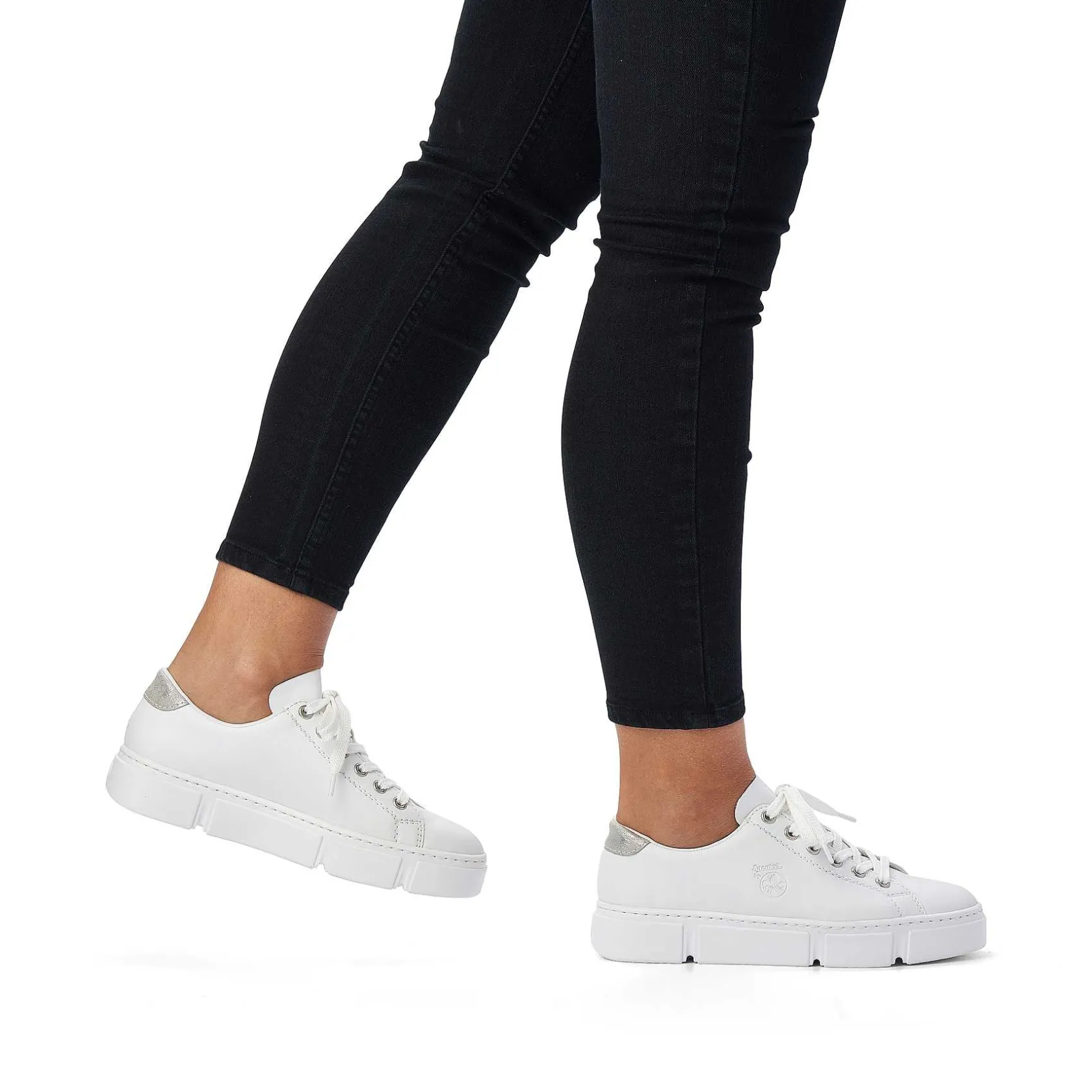 Rieker Sneakers-Women'S Sneaker Low Pure White