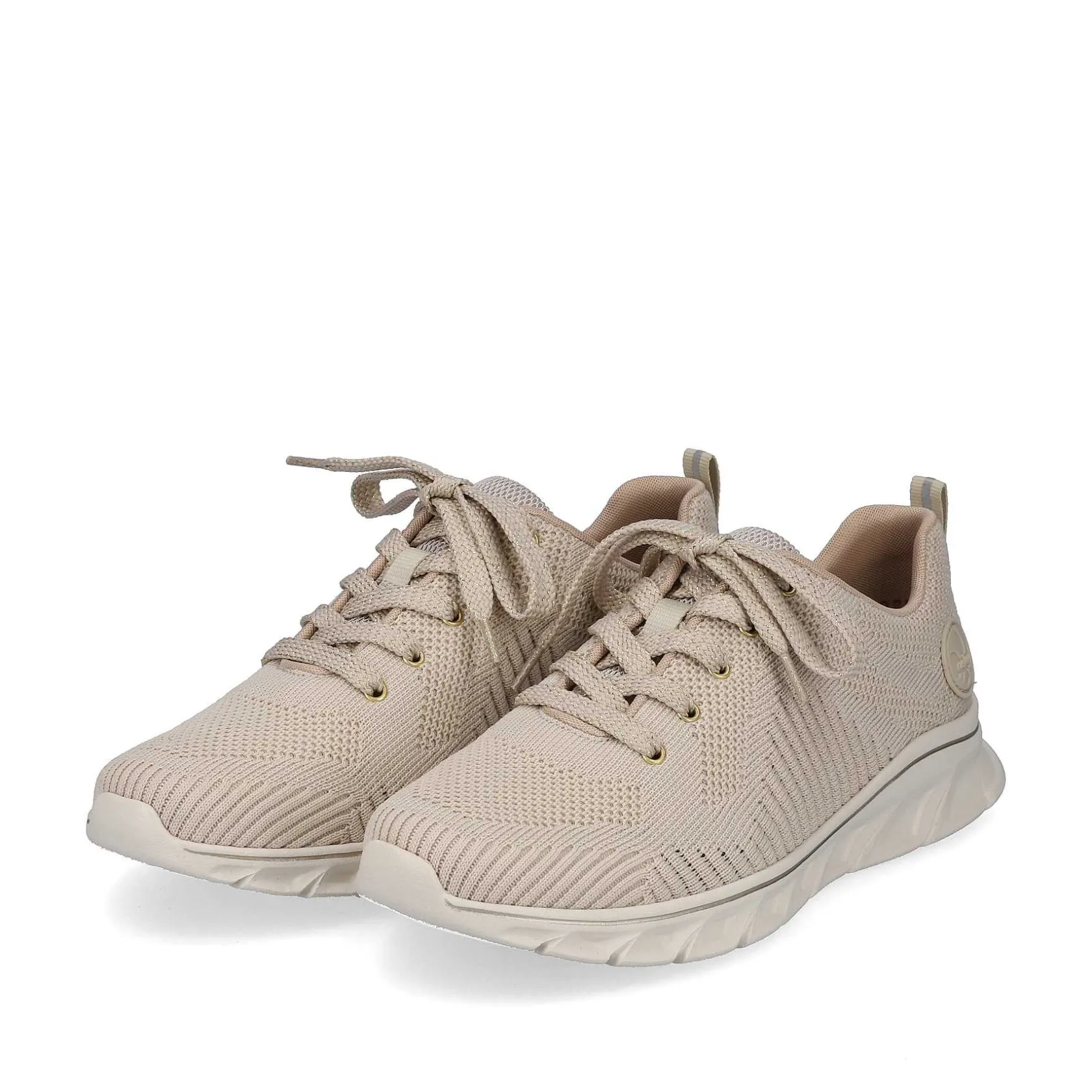 Rieker Vegan-Women'S Sneaker Low Light Beige