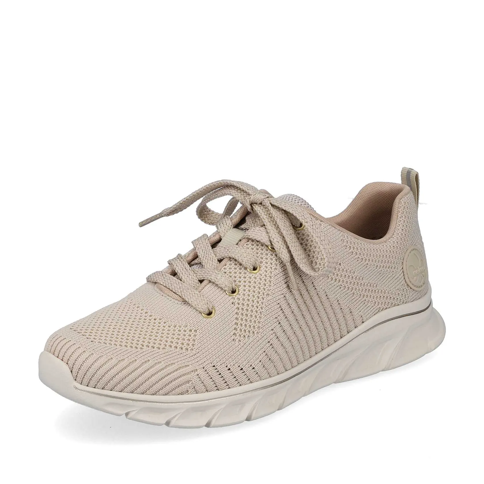 Rieker Vegan-Women'S Sneaker Low Light Beige