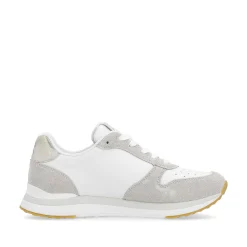 Rieker Sneakers-Women'S Sneaker Low Pearl-White Clay-Beige