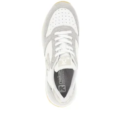 Rieker Sneakers-Women'S Sneaker Low Pearl-White Clay-Beige