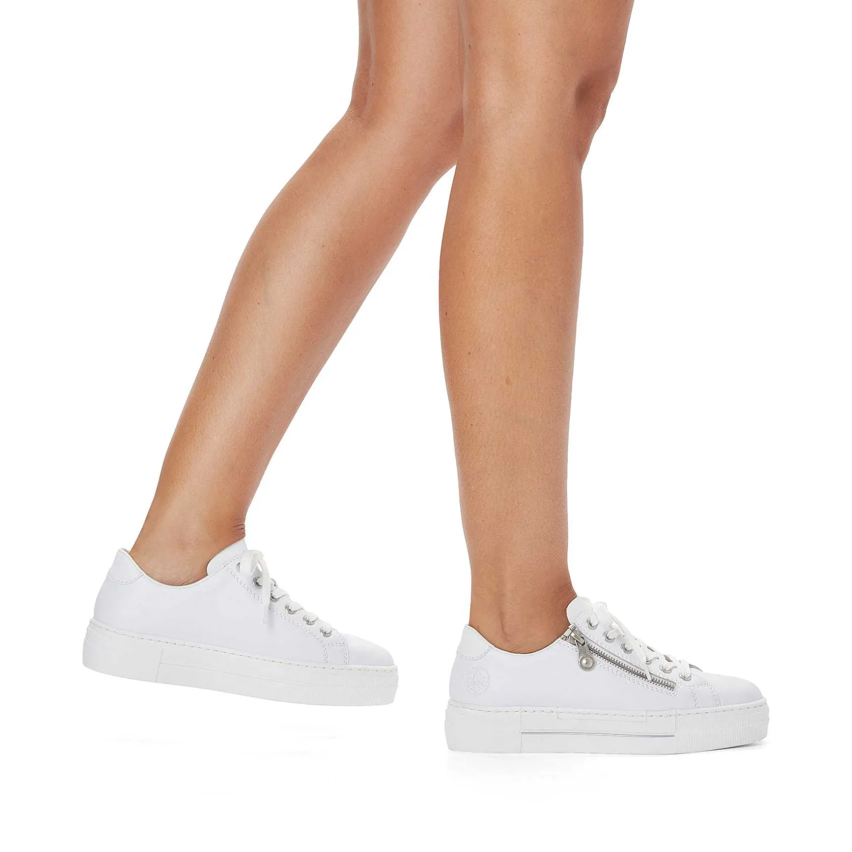 Rieker Sneakers-Women'S Sneaker Low Pure White