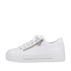 Rieker Sneakers-Women'S Sneaker Low Pure White