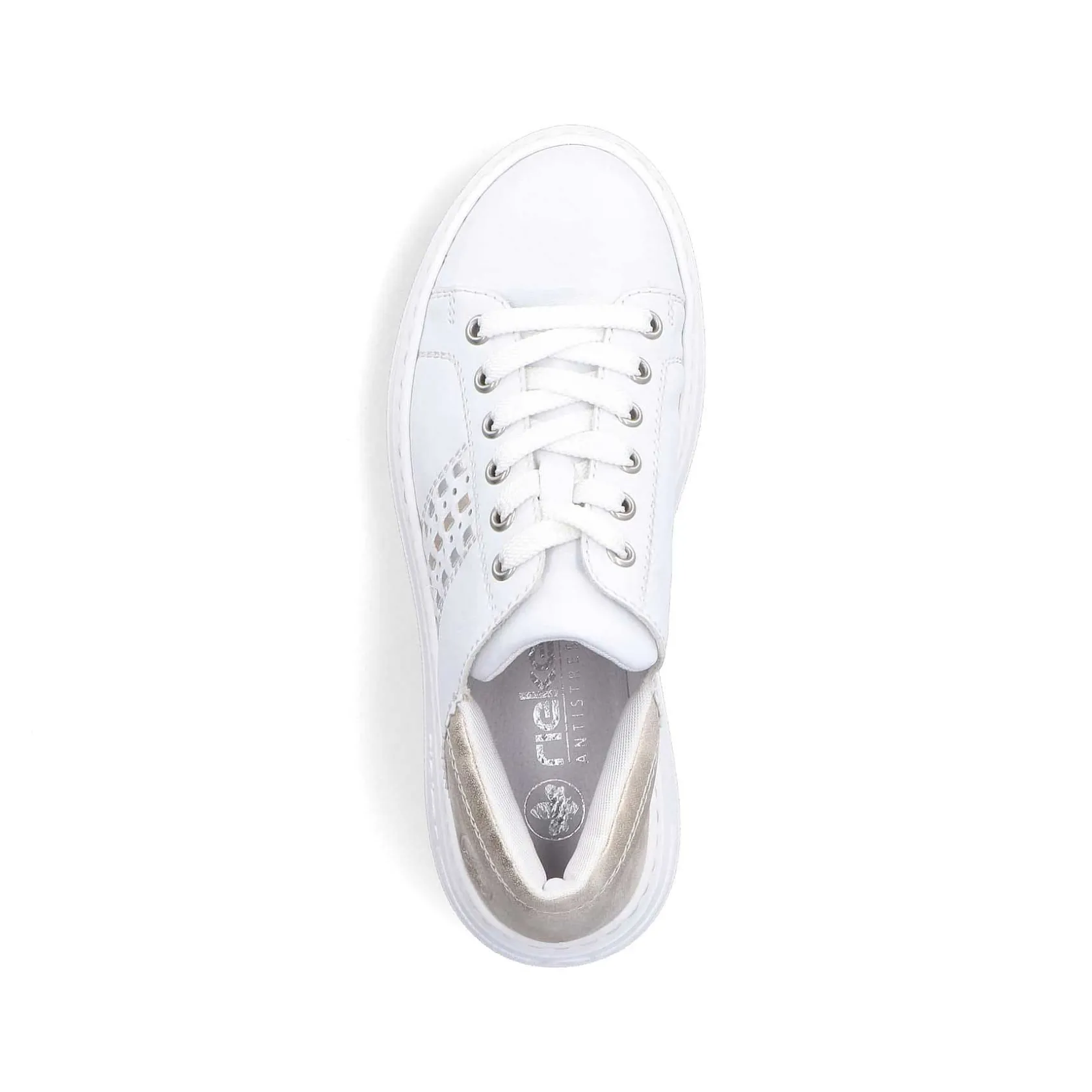 Rieker Sneakers-Women'S Sneaker Low Brilliant White