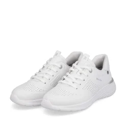 Rieker Sneakers-Women'S Sneaker Low Crystal White